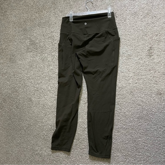 Lululemon Align High-Rise Pant with Pockets 25" Dark Olive - Picture 5 of 7
